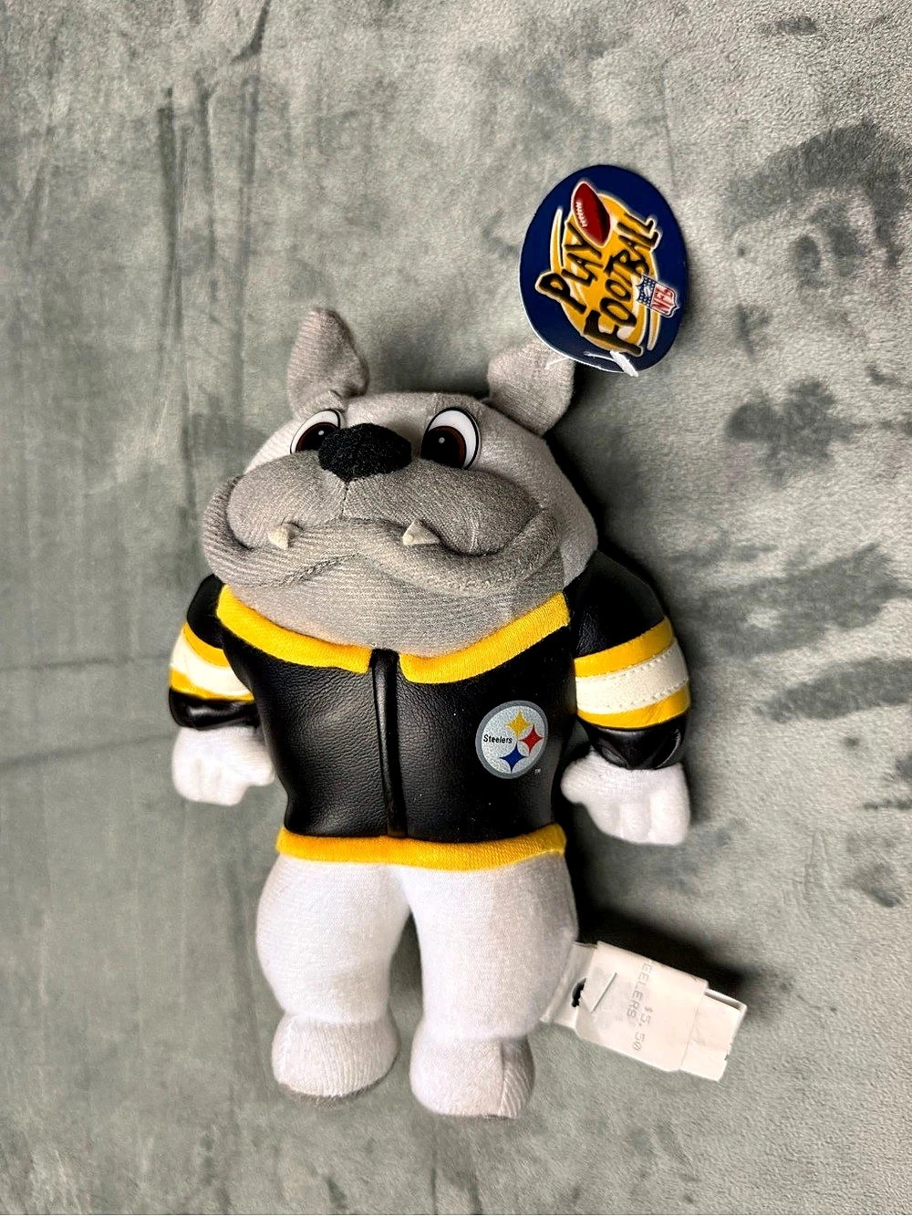 Vintage Steelers plush mascot NWT Black & Yellow